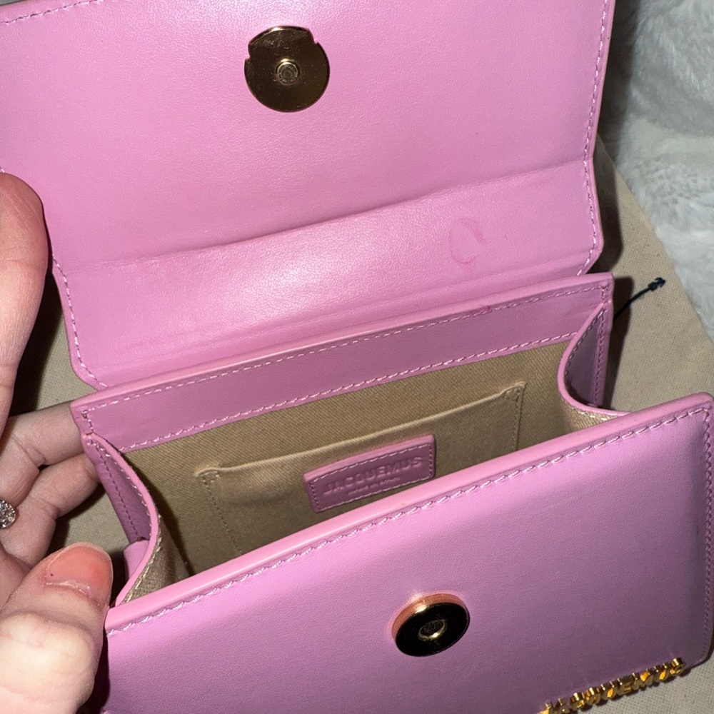 Jacquemus Le Chiquito Noeud Pink Bag - Picture 6 of 7